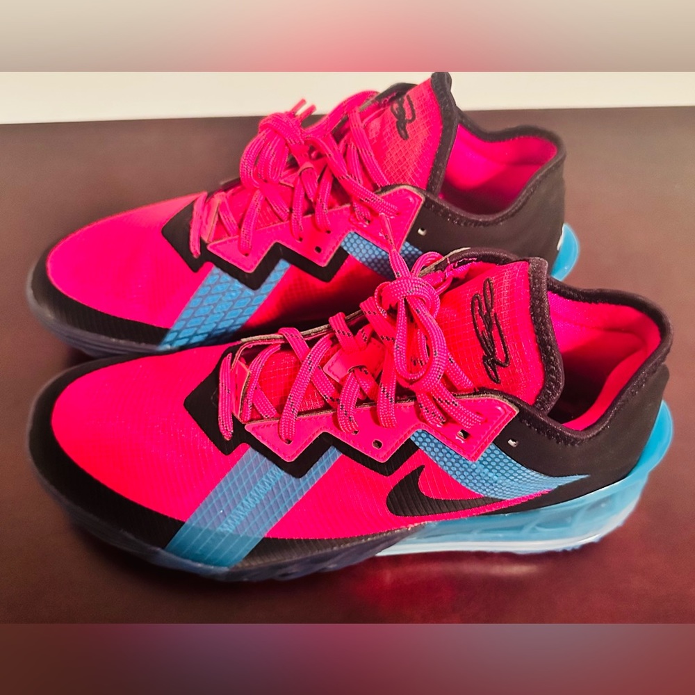 fireberry lebron 18 lows